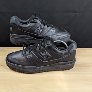 New Balance 550 Triple Black BB550BBB Men's Size 10.5 New